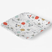 Assiettes En Carton Jolie plaque papier d'anniversaire (Angulaire)