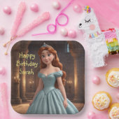Assiettes En Carton Jolie princesse (Fête)