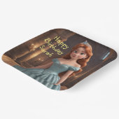 Assiettes En Carton Jolie princesse (Angulaire)