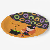 Assiettes En Carton Jolie sorcière (Angle)