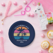 Assiettes En Carton Jolie Sororité personnalisée Promesse Semaine Plag (Fête)