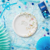 Assiettes En Carton Jolies fleurs sauvages d'été pour n'importe quelle (Fête)