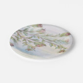 Assiettes En Carton Jolies plaques de papier design aquarelle (Angle)