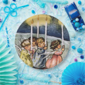 Assiettes En Carton jolis anges (Fête)