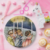 Assiettes En Carton jolis anges (Fête)