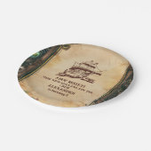 Assiettes En Carton Jolly roger Pirate fête d'anniversaire (Angle)