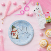 Assiettes En Carton Jolly Snowman ID841 (Fête)