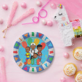 Assiettes En Carton JOOLS TV ®️ Blue 7 dans Dessert Plate (Fête)