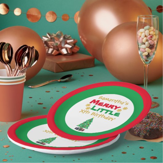 Assiettes En Carton Jory Little Plaques Papier d'anniversaire (Multi)