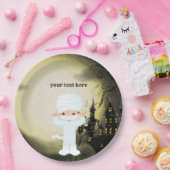 Assiettes En Carton Jote fête d'Halloween maman (Fête)