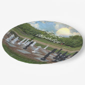 Assiettes En Carton Jouer à tous Joyeux anniversaire (Angle)