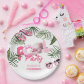 Assiettes En Carton Jouer Pink Pool Party Fille Anniversaire (Fête)