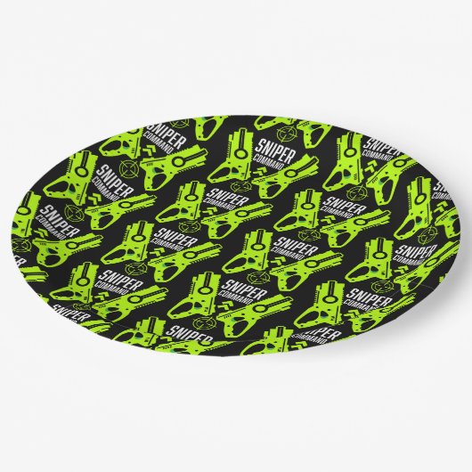 Assiettes En Carton Jouet pour enfants Bataille d'armes Noël (Angle)