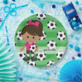 Assiettes En Carton Joueur de football (Fête)