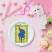 Assiettes En Carton Joueur Polo (Fête)