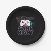 Assiettes En Carton Joueur vidéo - Jeu vidéo - Joueur vidéo (Devant)