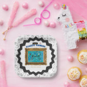 Assiettes En Carton Joueurs classiques Cool de fête d'anniversaire Pla (Fête)