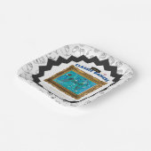 Assiettes En Carton Joueurs classiques Cool de fête d'anniversaire Pla (Angulaire)