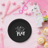 Assiettes En Carton jouons (Fête)