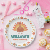 Assiettes En Carton Jour d'anniversaire de l'action de grâces à la Tur (Fête)