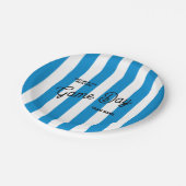 Assiettes En Carton Jour De Jeu Nom De L'Équipe Me Rencontrez Dans Ble (Angle)