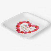 Assiettes En Carton jour de la mère (Angulaire)