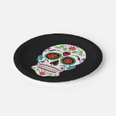 ASSIETTES EN CARTON JOUR DE L'ESSENCE DU SUCRE MORT (Angle)