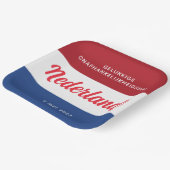 Assiettes En Carton Jour de l'indépendance de Pays-Bas (Angulaire)