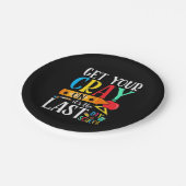 Assiettes En Carton Jour Dernier De L'Enseignant (Angle)