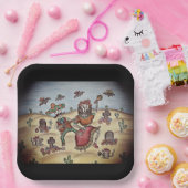 Assiettes En Carton Jour des morts (Fête)