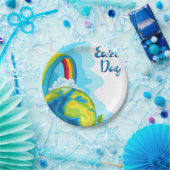 Assiettes En Carton jour des terres (Fête)