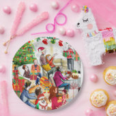 Assiettes En Carton Jour Noël (Fête)