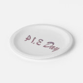 Assiettes En Carton Jour Pie Pink Pi (Angle)