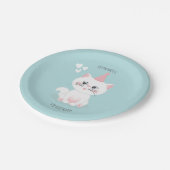 Assiettes En Carton Jour Purr-fect Chat Anniversaire (Angle)