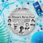 Assiettes En Carton Journal de cru d'habitants de Toronto (Fête)