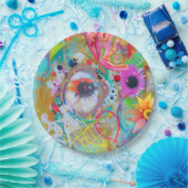 Assiettes En Carton Jours Halcyon (Fête)