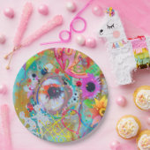 Assiettes En Carton Jours Halcyon (Fête)