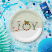 Assiettes En Carton Joy - Noël (Fête)