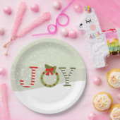 Assiettes En Carton Joy - Noël (Fête)