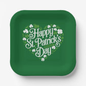 Assiettes En Carton Joyeuse Saint-Patrick (Recto)