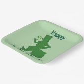 ASSIETTES EN CARTON JOYEUSE SAINT-PATRICK LEPRECHAUN (Angulaire)