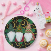 Assiettes En Carton Joyeuse St. Patrick GNOMES     (Fête)