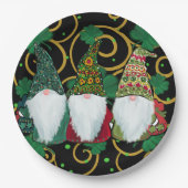 Assiettes En Carton Joyeuse St. Patrick GNOMES     (Devant)