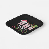 Assiettes En Carton Joyeuses Dancemas Noël Ballet Chaussures Danse (Angulaire)