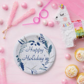 Assiettes En Carton Joyeuses fêtes (Fête)