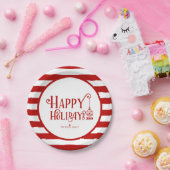 Assiettes En Carton Joyeuses Joyeuses Fêtes (Fête)