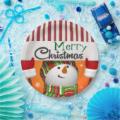 Assiettes En Carton Joyeuses plaques en papier de Noël (Fête)