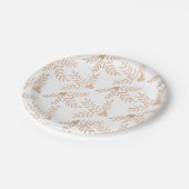 Assiettes En Carton Joyeuses vacances (Angle)