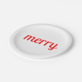 Assiettes En Carton Joyeux (Angle)