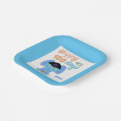 Assiettes En Carton Joyeux 100 Jours Baek-il Elephant Personnalisé (Angulaire)